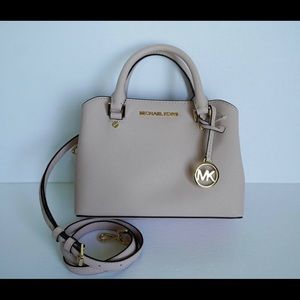Michael Kors small saffiano leather satchel